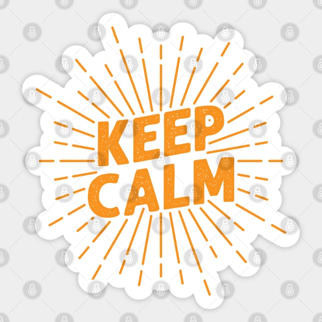 Keep Calm - 2 Sticker by dewarafoni